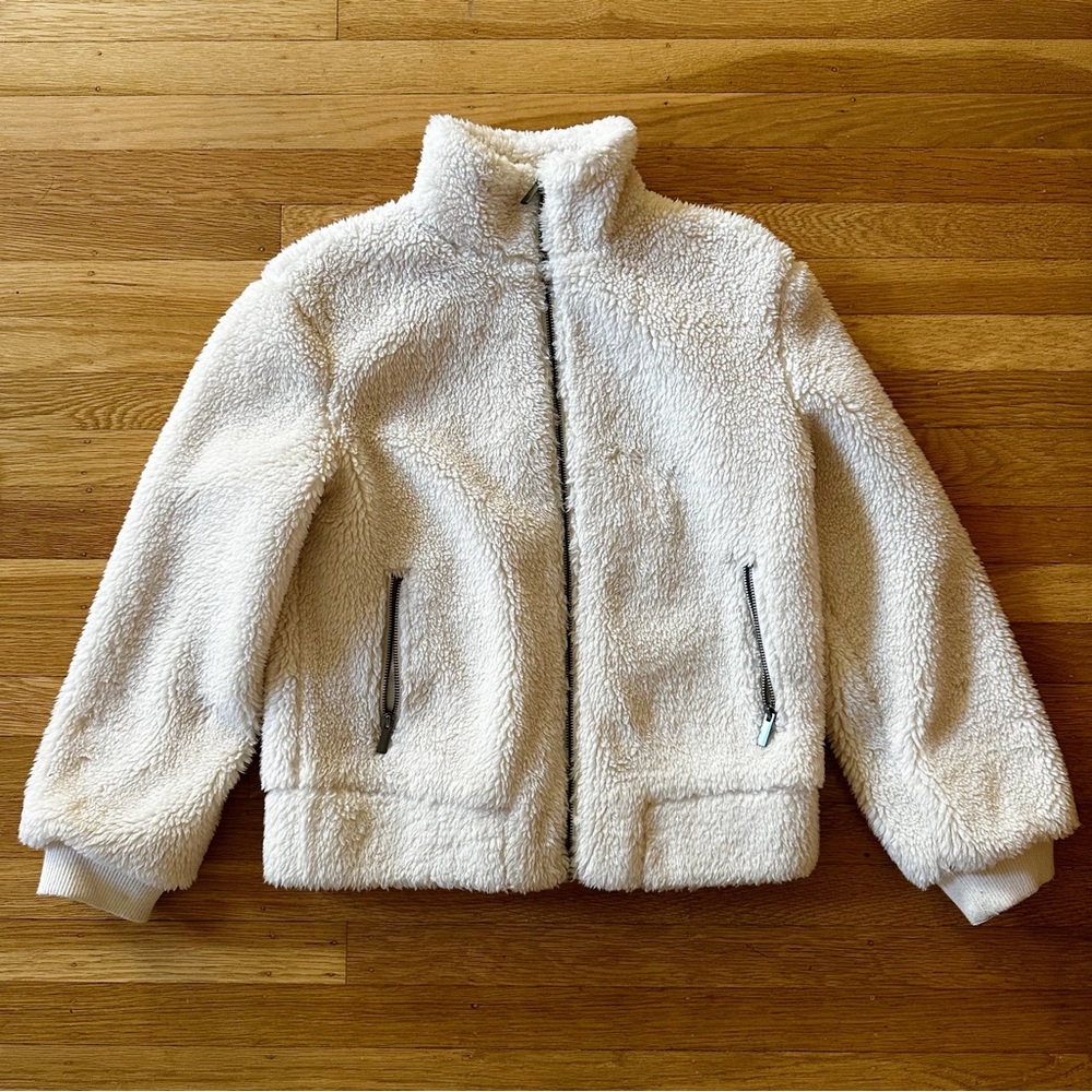 Target Universal Thread Fuzzy White Jacket - image 1